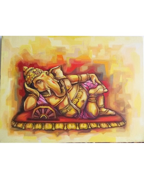 Relaxing Ganesha