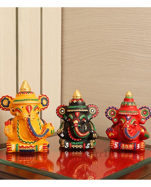 EARTHEN GANPATI- AAC-020-001