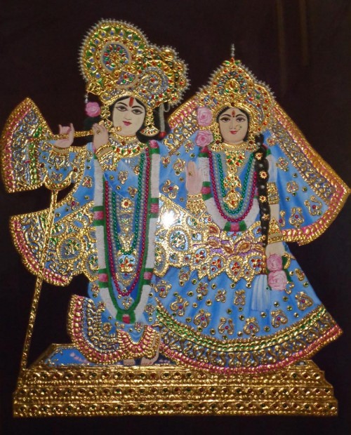 Lord Krishna and Radha- by Neeraj Parswal