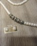 Pearl Necklace with Green Necklace