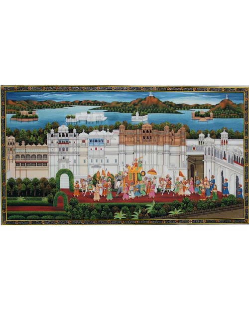 Traditional Indian Miniature Painting- 1132