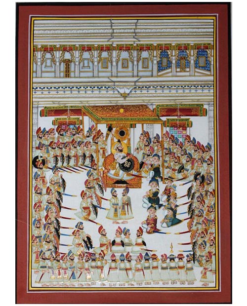 Traditional Indian Miniature Painting- 1134