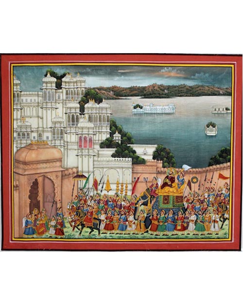 Traditional Indian Miniature Painting- 1136