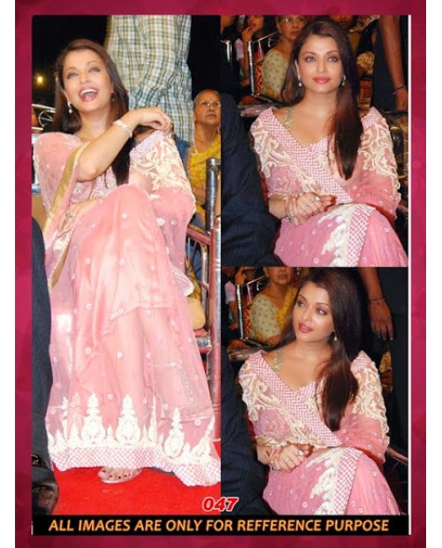 Aishwarya Designer Bollywood Saree-pink