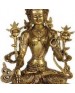 Buddha statue of brass- r007