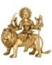 Goddes durga of brass- r010