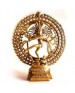 Brass idol of natraj- r030