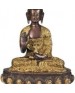 Blessing buddha brass- r038