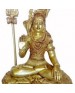 Brass shiva statue- r043