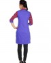 klasee zig-zag navy blue kurti