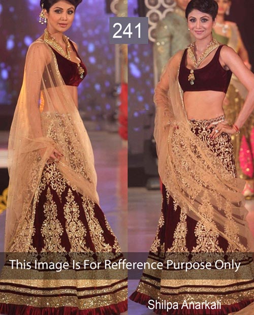 KMOZI Bollywood Replica Shilpa Lengha Choli