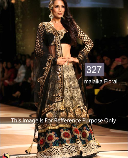 KMOZI Floral Designer Latest Lengha Choli