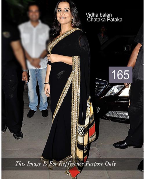 KMOZI Bollywood Replica Vidha Chataka Pataka Saree