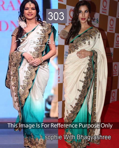 KMOZI Bollywood Replica Designer Saree