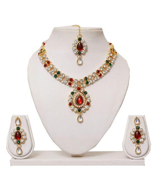 Magnetic Trading Designer diamond necklace set 