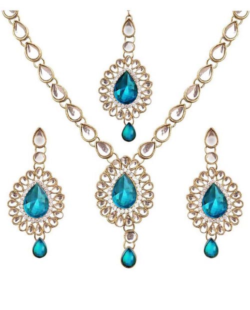 Magnetic Trading Designer diamond necklace set 