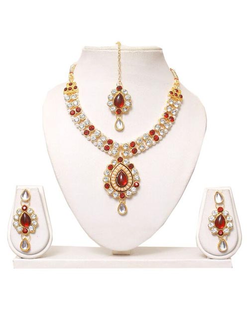 Magnetic Trading Designer diamond necklace set 