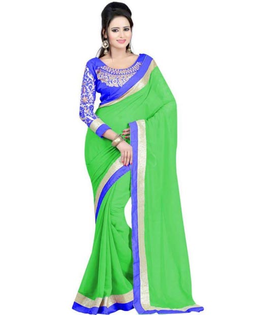 Magnetic Chiffon Designer Saree-N105