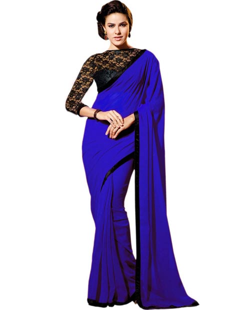 Magnetic Chiffon Designer Saree-N108