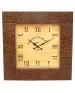 Traditional Square Wall Clock With Carving Work