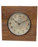 Dessert Looking Square Wooden Wall Clock